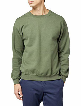 Picture of Gildan Men's Heavy Blend Crewneck Sweatshirt - Small - Military Green