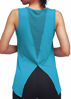 Picture of Mippo Cute Workout Tank Tops for Women Sleeveless Workout Clothes Open Back Work Out Shirts Woman Gym Yoga Shirts Muscle Tank Athletic Running Tank Tops Summer Tops for Women Blue Green L