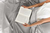 Picture of Twin Size Sheet Set - 3 Piece Set - Hotel Luxury Bed Sheets - Extra Soft - Deep Pockets - Easy Fit - Breathable & Cooling - Wrinkle Free - Comfy - Light Grey Bed Sheets - Twins Sheets - 3 PC