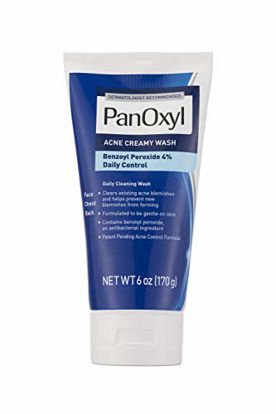 Picture of PanOxyl Antimicrobial Acne Foaming Wash, 4% Benzoyl Peroxide, 6 Ounce