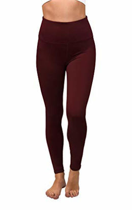 Picture of 90 Degree By Reflex High Waist Fleece Lined Leggings - Yoga Pants - Exotic Bloom - XS