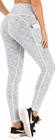 Tummy Control Workout Pants for Women 4 Way Stretch Yoga Leggings with Pockets IUGA High Waist Yoga Pants with Pockets