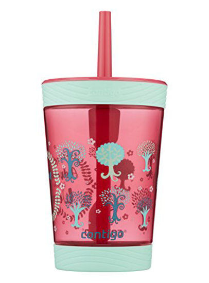 Picture of Contigo Spill-Proof Kids Tritan Straw Tumbler, 14 Oz, Sprinkles Pink