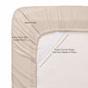 Picture of 1500 Supreme Collection Extra Soft Full Sheets Set, Beige - Luxury Bed Sheets Set with Deep Pocket Wrinkle Free Hypoallergenic Bedding, Over 40 Colors, Full Size, Beige