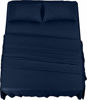 Picture of Utopia Bedding Bed Sheet Set - 4 Piece Queen Bedding - Soft Brushed Microfiber Fabric - Shrinkage & Fade Resistant - Easy Care (Queen, Navy)