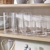 Picture of Classic 8-piece Premium Quality Plastic Tumblers | 4 each: 12-ounce and 16-ounce Clear