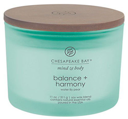 Picture of Chesapeake Bay Candle Scented Candle, Balance + Harmony (Water Lily Pear), Coffee Table