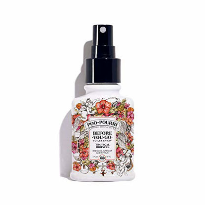 Picture of Poo-Pourri Before-You-go Toilet Spray, Tropical Hibiscus Scent, 2 Fl Oz
