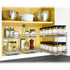 Picture of Lynk Professional Slide Out Double Spice Rack Upper Cabinet Organizer, 6-1/4", Chrome