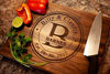 Picture of Personalized Cutting Board, USA Handmade Cutting Board - Personalized Gifts - Wedding Gifts for the Couple, Engagement Gifts, Gift for Parents