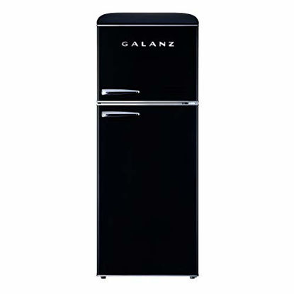 Picture of Galanz GLR10TBKEFR Retro Refrigerator, 10.0 Cu Ft, Black
