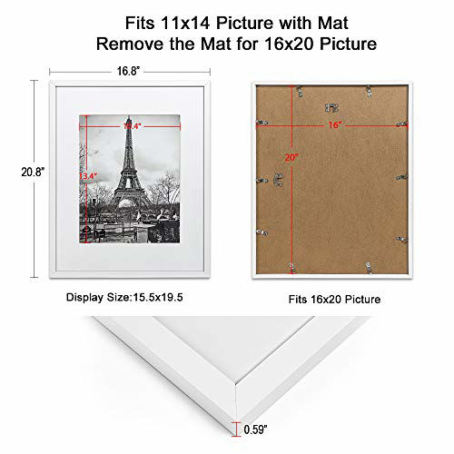 GetUSCart upsimples 16x20 Picture Frame Set of 5,Display Pictures