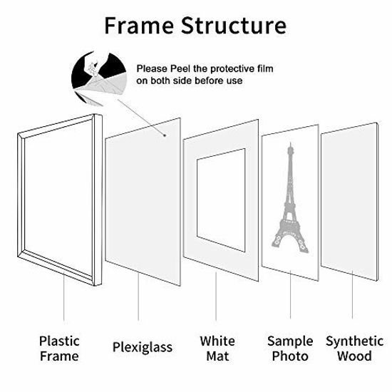 GetUSCart upsimples 16x20 Picture Frame Set of 5,Display Pictures