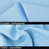 Picture of NTBAY King Pillowcases Set of 2, 100% Brushed Microfiber, Soft and Cozy, Wrinkle, Fade, Stain Resistant with Envelope Closure, 20 x 40 Inches, Sky Blue
