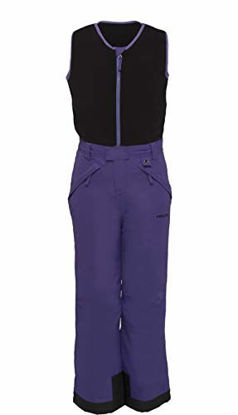 Picture of Arctix Kids Limitless Fleece Top Bib Overalls, Purple, 3T