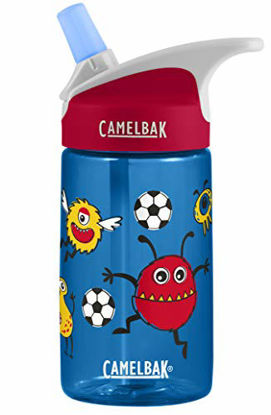 Picture of CamelBak Eddy Kids .4L Water Bottle, Soccer Monsters.4L
