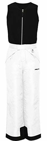 Picture of Arctix Kids Limitless Fleece Top-Bib Overalls, White, X-Large Husky