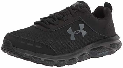 Picture of Under Armour Men's Charged Assert 8 Running Shoe, Black (003)/Black, 8 X-Wide