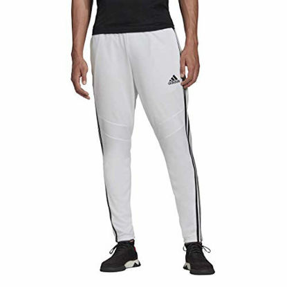 Picture of adidas Men's Tiro 19 Training Pants, White/Black/Dark Grey, Medium