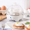Picture of Dash Rapid Egg Cooker: 6 Egg Capacity Electric Egg Cooker for Hard Boiled Eggs, Poached Eggs, Scrambled Eggs, or Omelets with Auto Shut Off Feature - White