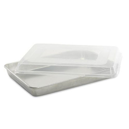 Nordic Ware Prism Textured Aluminum High Sided Baking Pan - World