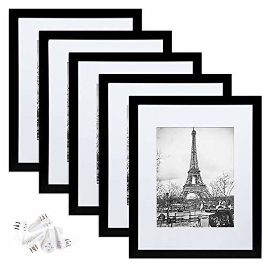 GetUSCart upsimples 11x14 Picture Frame Set of 5,Display Pictures 8x10