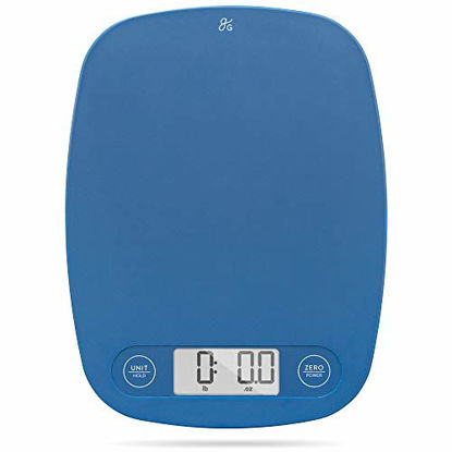Picture of GreaterGoods Digital Food Kitchen Scale (Cobalt Blue), Portion helps support Global Orphan Project