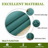 Picture of NICETOWN Bedroom Curtain Panels Blackout Draperies, Thermal Insulated Solid Grommet Blackout Curtains/Drapes (Sea Teal, One Pair, 55 by 68-inch)