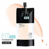 Picture of Maybelline New York Maybelline Fit Me Matte + Poreless Liquid Foundation, Face Makeup, Mess-Free No Waste Pouch Format, Normal to Oily Skin Types, 105 FAIR IVORY, 1.3 Fl Oz