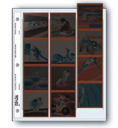 Picture of Archival 120 Size Negative Pages Holds Three Strips of Four 6 x 6 Frames, Pack of 25