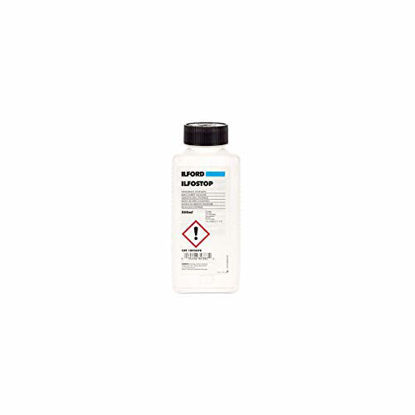 Picture of Ilford Ilfostop Stop Bath 500 Milliliter Bottle.