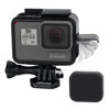 Picture of SOONSUN Frame Mount Housing Case with Lens Cover for GoPro Hero 5 6 7 Hero(2018) Hero5 Hero6 Hero7 Black, Hero7 White, Hero7 Silver Camera - Strong Structure and All Slots Fully Accessible