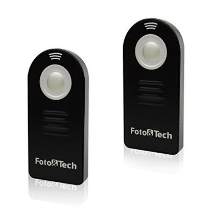 Picture of Foto&Tech 2 PCS FTML-L3 Wireless Remote Control Compatible with Nikon D7500 D750 D3400 D3300 D3200 D5500 D5300 D5200 D5100 D7200 D7100 D7000 D610 D600 D60 D70 D80 D90/COOLPIX P900 P7800 P7700 A/J2/V3