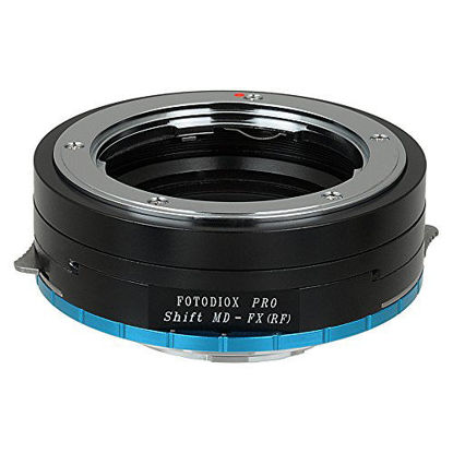 Picture of Fotodiox Pro Lens Mount Shift Adapter Minolta SR (MD/MC) Mount Lenses to Fujifilm X-Series Mirrorless Camera Adapter - fits X-Mount Camera Bodies Such as X-Pro1, X-E1, X-M1, X-A1, X-E2, X-T1