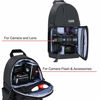 Picture of MOSISO Camera Sling Bag, DSLR/SLR/Mirrorless Case Water Repellent Shockproof Photography Camera Backpack with Tripod Holder & Removable Modular Inserts Compatible with Canon/Nikon/Sony/Fuji,Space Gray