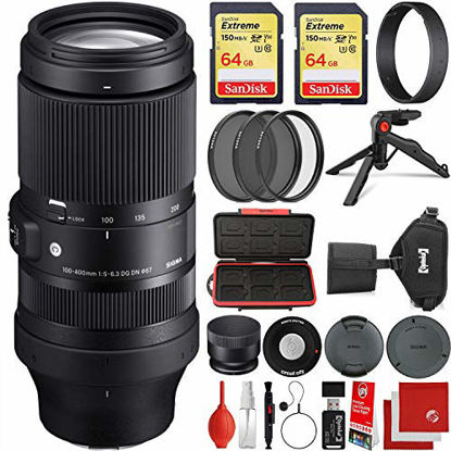  Sigma 24-70mm f/2.8 DG DN Art Lens for Sony E Mount with  Altura Photo Advanced Photo and Travel Bundle : Electronics