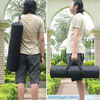 Picture of Hemmotop Tripod Carrying Case Bag 31x7x7in/80x18x18cm Heavy Duty with Storage Bag and Shoulder Strap Padded Carrying Bag for Light Stands, Boom Stand and Tripod