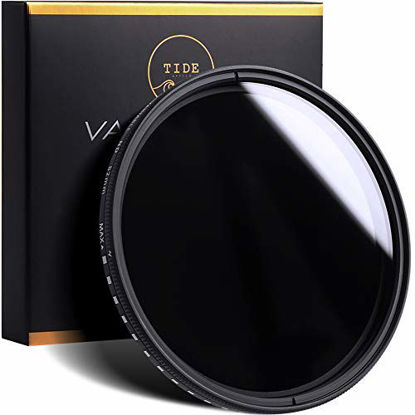 Picture of Tide Optics 77mm Variable ND Filter (ND2 - ND400) Circular Neutral Density Lens Filter