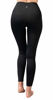 Picture of 90 Degree By Reflex High Waist Fleece Lined Leggings with Side Pocket - Yoga Pants - Black with Pocket - XS