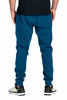 Picture of ProGo Men's Casual Jogger Sweatpants Basic Fleece Marled Jogger Pant Elastic Waist (Medium, Midnight)