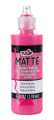 Picture of TULIP 15557 Dimensional Fabric Paint 4oz Matte Pink Pentunia