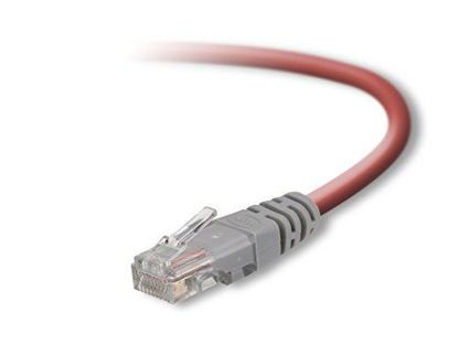 Picture of Belkin 6-Foot CAT5e Crossover Networking Cable (Red)