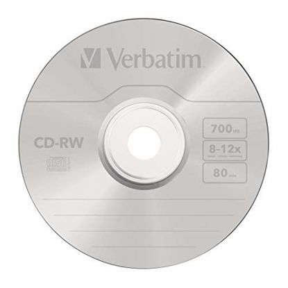Picture of Verbatim 43480 CD-RW 12x 10 Pack Spindle