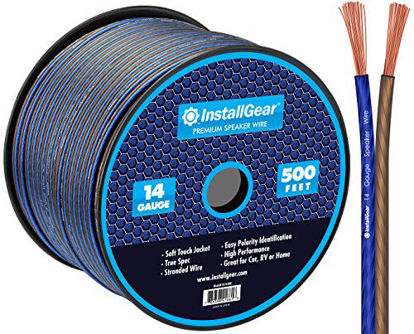 Picture of InstallGear 14 Gauge AWG 500ft Speaker Wire True Spec and Soft Touch Cable