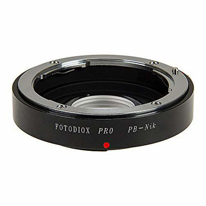 Picture of Fotodiox Pro Lens Mount Adapter, Praktica B-System (Also Know as PB) Lens to Nikon DSLRs Camera, PB-Nikon Pro