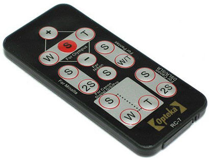 Picture of Opteka RC-7 Wireless Remote Control for Canon EOS Digital Rebel XT, ELAN 7NE, K2 & T2, & Powershot G3, G5, G6, & S1 is