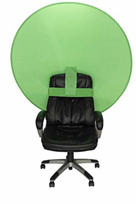 Picture of Webaround Big Shot Gen2 Portable Webcam Background, 56 Inches, Chroma Key Green