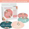 Picture of Baby Monthly Stickers | Floral Baby Milestone Stickers | Newborn Girl Stickers | Month Stickers for Baby Girl | Baby Girl Stickers | Newborn Monthly Milestone Stickers (Set of 24)