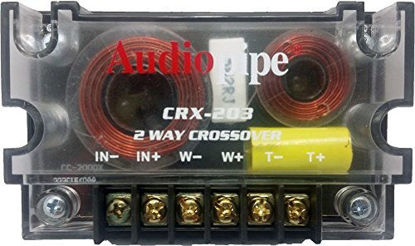 Picture of 300 Watts 2 Way Crossover - (4 Pack) Passive Car Audio Speaker Tweeter Mids and Highs CRX-203
