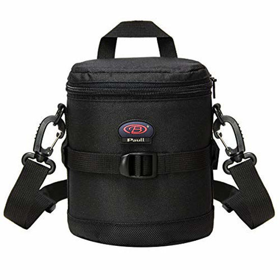 Picture of Lens Pouch for DSLR Camera Lens Fits for Canon, Nikon, Pentax, Sony, Olympus, Panasonic, and Other Lens